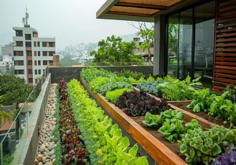 terrace vegetable garden ideas in india